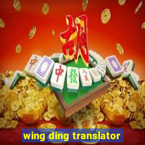 wing ding translator